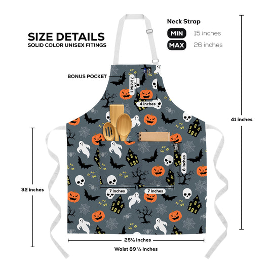 Happy Halloween Apron