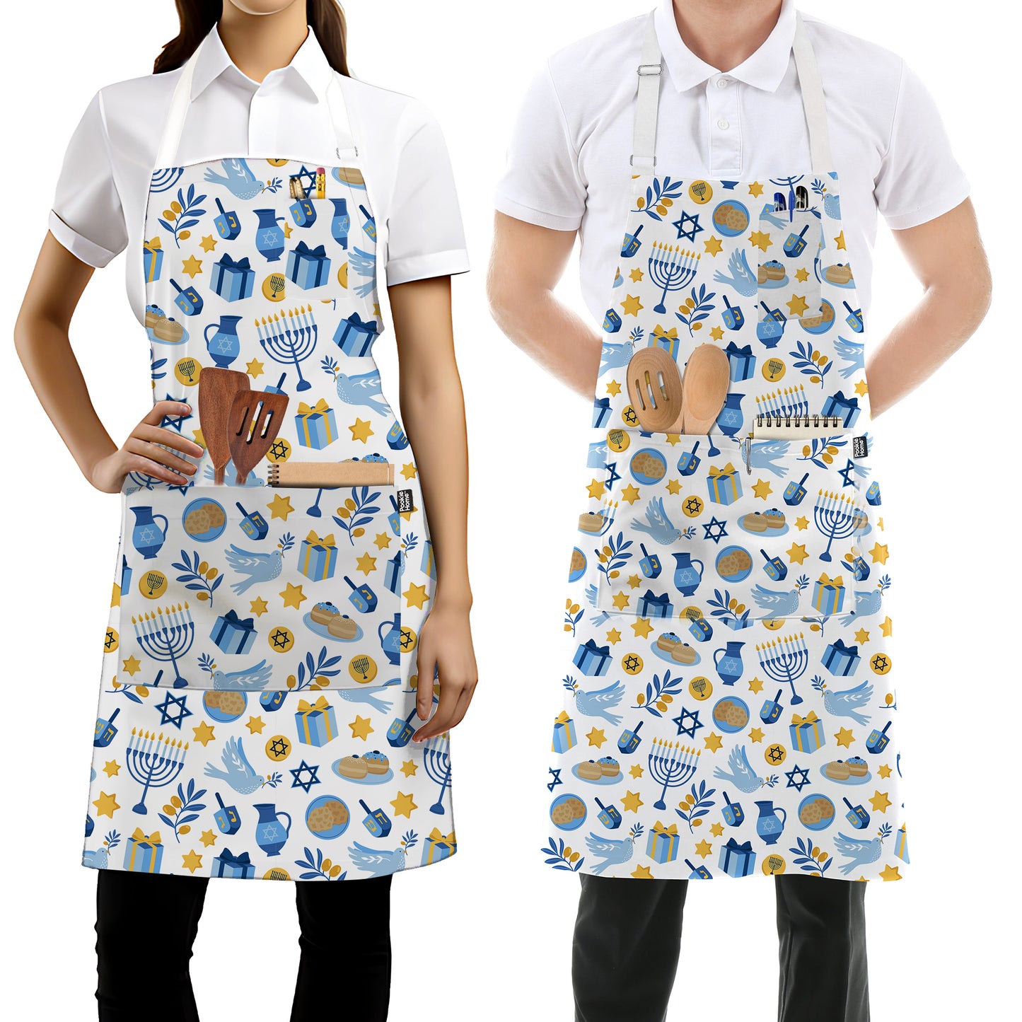 Happy Hanukkah Apron