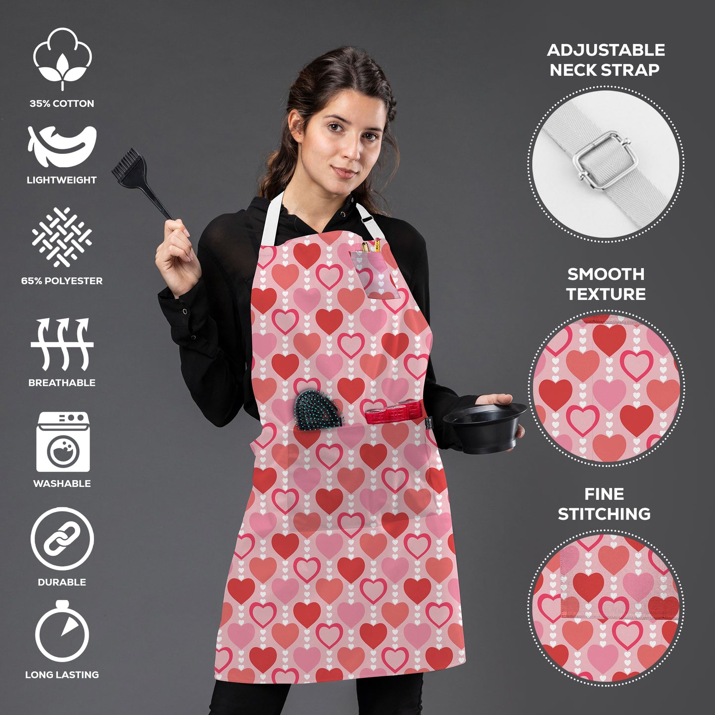 Happy Hearts Apron