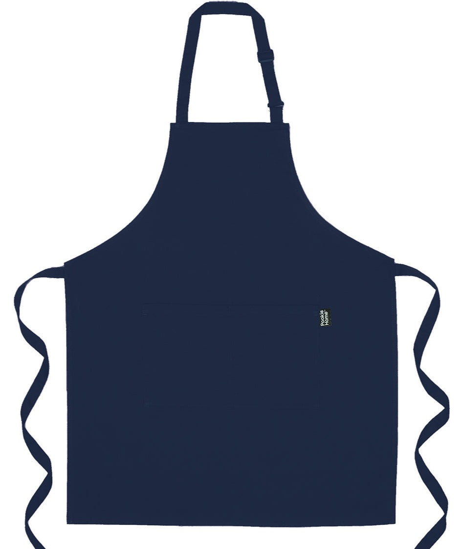 Pookie Home Classic Navy Blue Apron
